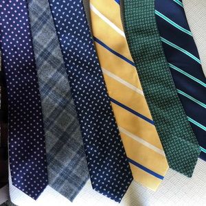 6 Classic Tommy Hilfiger ties - EUC
